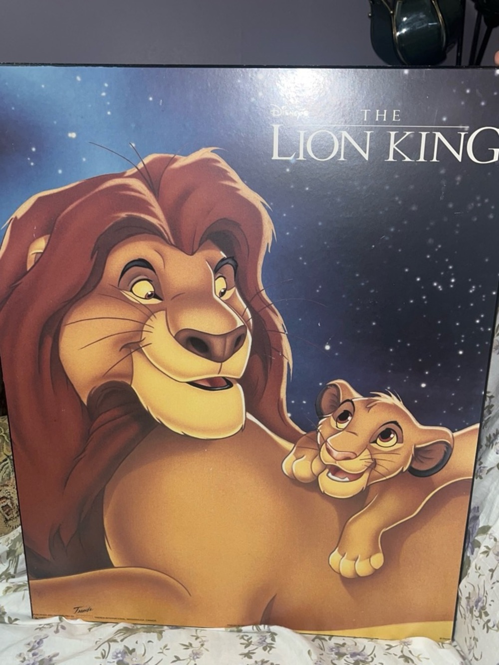 Disney The Lion King Wall Art in Brown and Gold Tones - Picture 2 of 5